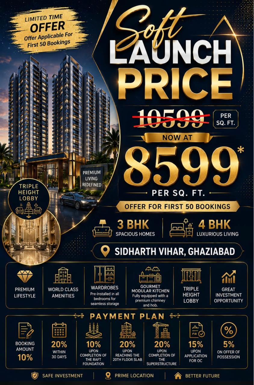 SG New Project Siddharth Vihar